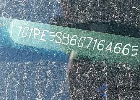 2016 Chevrolet Cruze Limited 1Lt Auto из США, поврежденный, VIN 1G1PE5SB6G7164665